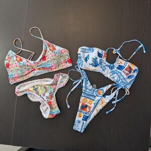 Bikini Bundle Small Mediterranean Coastal European Summer Resort Beach